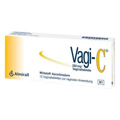 Vagi C Vaginaltabletten 12 stk von ALMIRALL HERMAL GmbH PZN 08897018