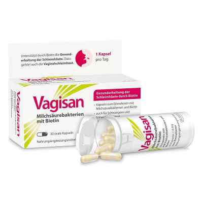 Vagisan Milchsäurebakterien mit Biotin Kapseln