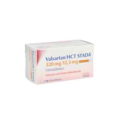 Valsartan Hct Stada 320 mg/12,5 mg Filmtabletten 98 stk von STADAPHARM GmbH PZN 07778501
