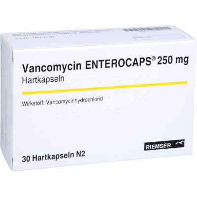Vancomycin Enterocaps 250 mg Hartkapseln 30 stk