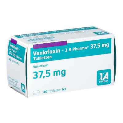 Venlafaxin-1A Pharma 37,5mg 100 stk von 1 A Pharma GmbH PZN 00852163