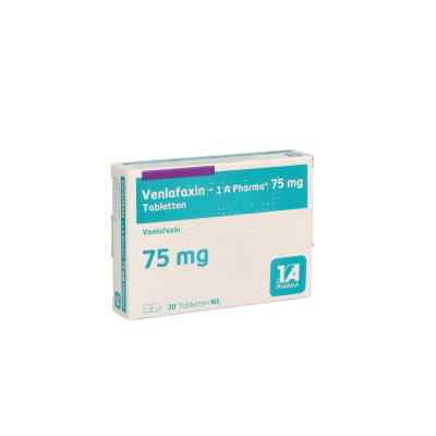 Venlafaxin-1A Pharma 75mg 20 stk von 1 A Pharma GmbH PZN 05392016