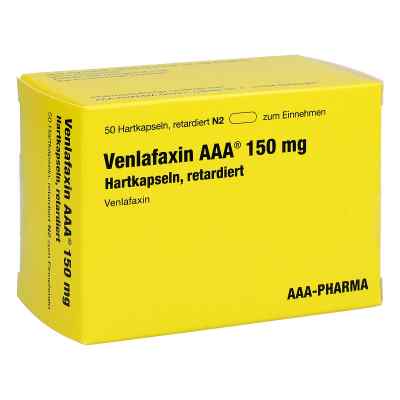 Venlafaxin Aaa 150 mg Hartkapseln retardiert 50 stk von AAA - Pharma GmbH PZN 07263576