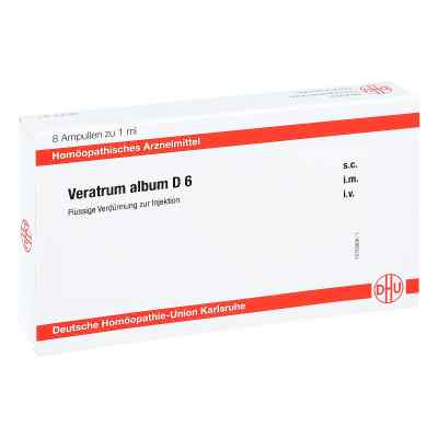 Veratrum Album D 6 Ampullen 8X1 ml von DHU-Arzneimittel GmbH & Co. KG PZN 11708825