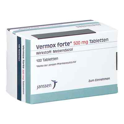Vermox forte 500 mg Tabletten 100 stk von EMRA-MED Arzneimittel GmbH PZN 16596710