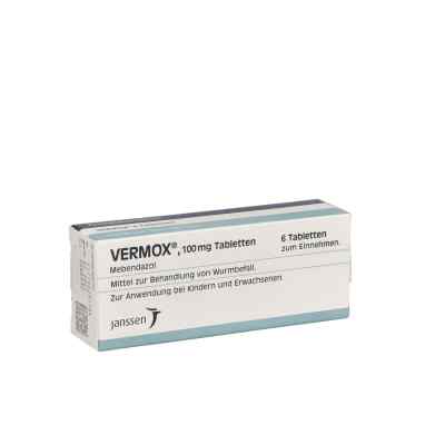 Vermox Tabletten 6 stk von JANSSEN-CILAG GmbH PZN 01854715