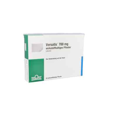 Versatis 700 mg wirkstoffhaltiges Pflaster 20 stk von 1 0 1 Carefarm GmbH PZN 15266459