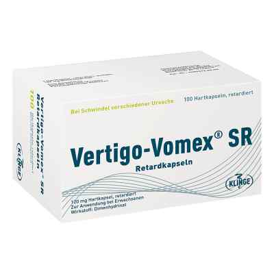 Vertigo-vomex Sr Retardkapseln 100 stk von Klinge Pharma GmbH PZN 06898516