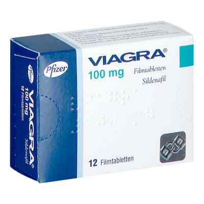 Viagra 100 mg Filmtabletten 12 stk von Viatris Healthcare GmbH PZN 08906823