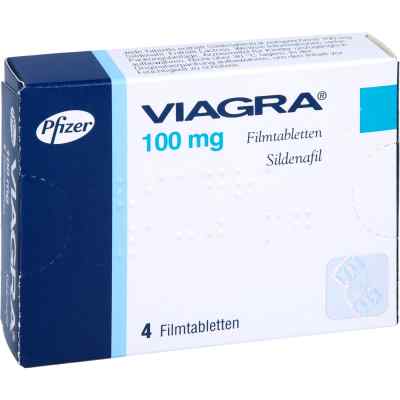 Viagra 100 mg Filmtabletten 4 stk von Viatris Healthcare GmbH PZN 08906817