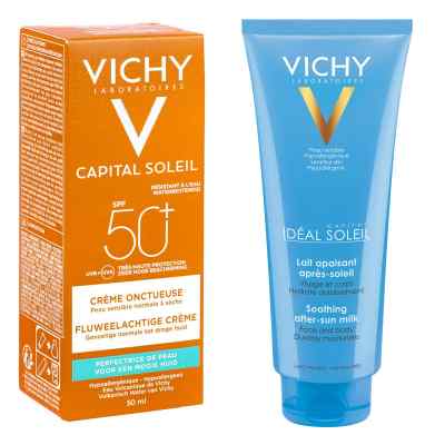 Vichy Capital Soleil Gesicht 50+ + Capital Soleil Milch