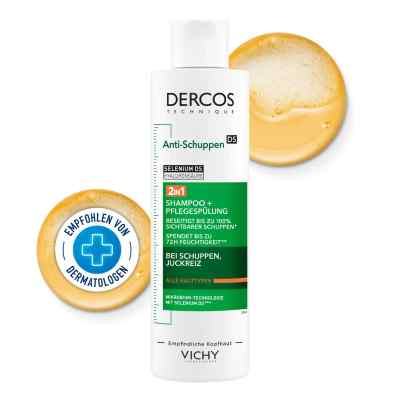 Vichy Dercos 2in1 Anti-Schuppen Shampoo + Pflegespülung 