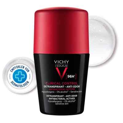 Vichy Homme Deo Roll-on Antitranspirant 96h 