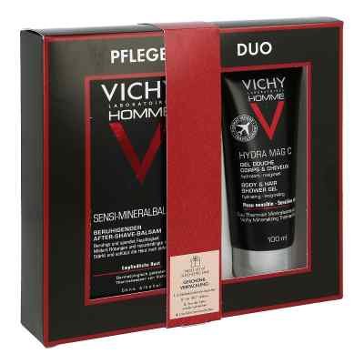 Vichy Homme Sensi Mineralbalm & Duschgel Geschenk-Set 1 Pck von L'Oreal Deutschland GmbH PZN 15822854