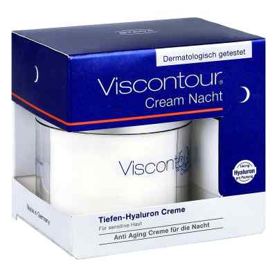 Viscontour Cream Nachtcreme mit Hyaluron 50 ml von STADA GmbH PZN 09488061