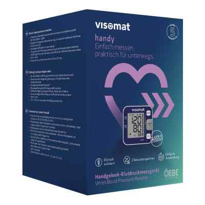 Visomat handy Handgelenk Blutdruckmessgerät 1 stk von Uebe Medical GmbH PZN 06414470