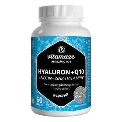 Vispura HYALURONSÄURE 200 mg hochdos.+Coenzym Q10 vegan