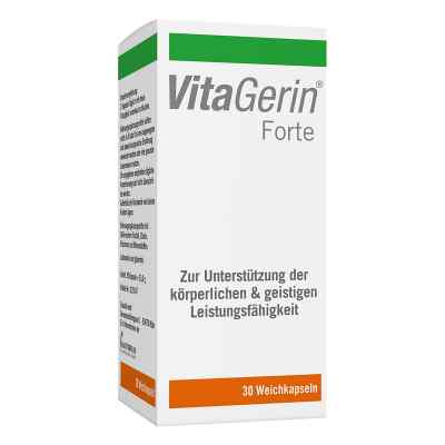 Vita Gerin Forte Weichkapseln 30 stk von MCM KLOSTERFRAU Vertr. GmbH PZN 15620501