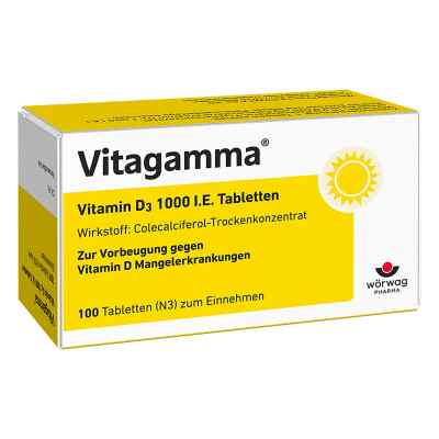Vitagamma Vitamin D3 1000 I.E. Tabletten