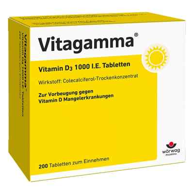 Vitagamma Vitamin D3 1.000 I.e. Tabletten