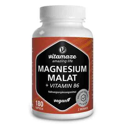 Vitamaze Magnesium Malat + Vitamin B6 Kapseln vegan