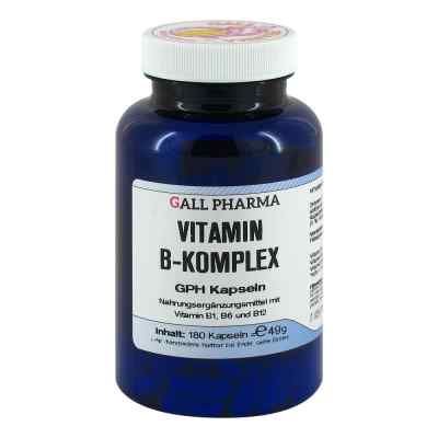 Vitamin B Komplex Gph Kapseln 180 stk von Hecht-Pharma GmbH PZN 02562162