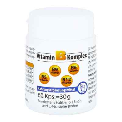 Vitamin B Komplex Kapseln 60 stk von Pharma Peter GmbH PZN 03626668
