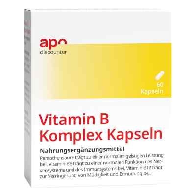 Vitamin B Komplex Kapseln von apo-discounter 60 stk von apo.com Group GmbH PZN 16498752