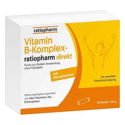 Vitamin B Komplex ratiopharm direkt 20 stk von ratiopharm GmbH PZN 16783197