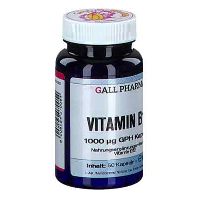 Vitamin B12 1000 [my]g Gph Kapseln 60 stk von Hecht-Pharma GmbH PZN 15294697