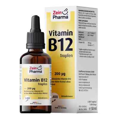Vitamin B12 200 Μg Tropfen Zum Einnehmen 50 ml von ZeinPharma Germany GmbH PZN 16945062
