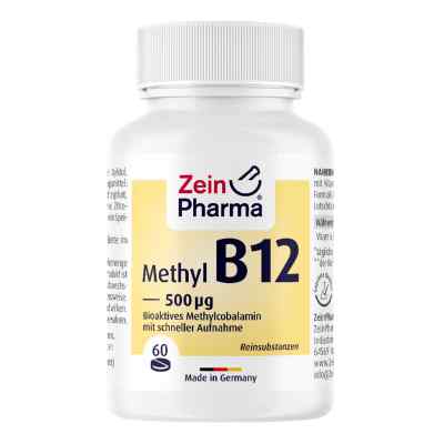Vitamin B12 500 [my]g Methylcobalamin Lutschtablet 60 stk von Zein Pharma - Germany GmbH PZN 11161255