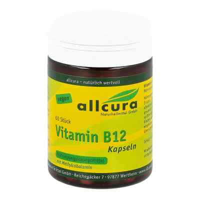 Vitamin B12 Kapseln 60 stk von allcura Naturheilmittel GmbH PZN 14409046