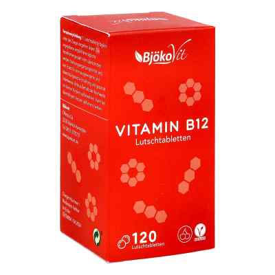 Vitamin B12 Methylcobalamin 1000 Μg Lutschtabletten  120 stk von BjökoVit Björn Kolbe PZN 16697954