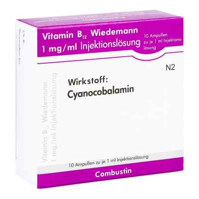 Vitamin B12 Wiedemann Ampullen 10 stk von Wiedemann Pharma GmbH PZN 02260834