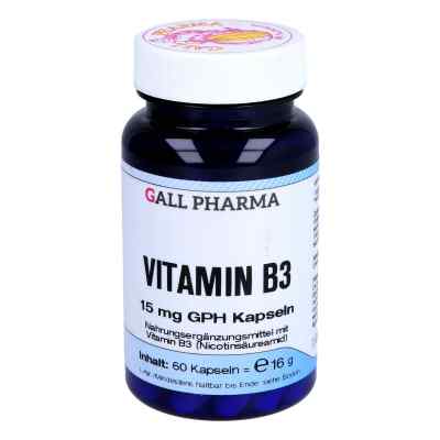 Vitamin B3 15 mg Gph Kapseln 60 stk von Hecht-Pharma GmbH PZN 09323331