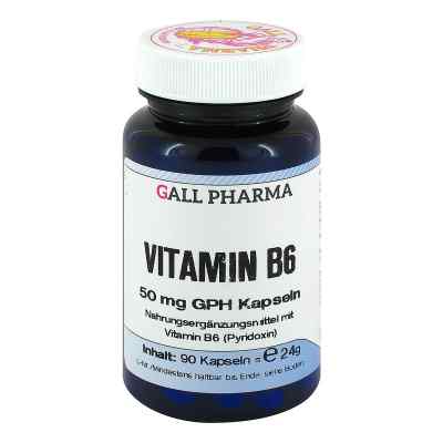 Vitamin B6 50 mg Gph Kapseln 90 stk von Hecht-Pharma GmbH PZN 14364817