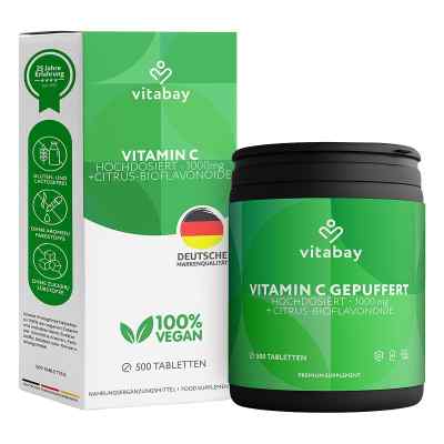 Vitamin C + Bioflavonoide 1000 mg vegan hochdosiert