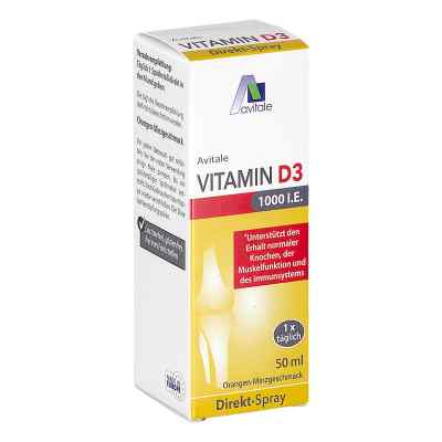 Vitamin D3 1000 I.E. Direkt-Spray