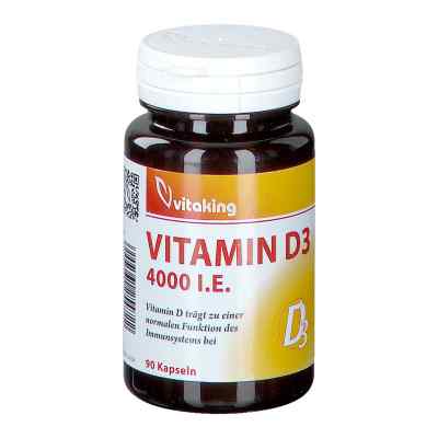 Vitamin D3 4.000 I.e. Kapseln 90 stk von vitaking GmbH PZN 13541950