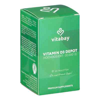 Vitamin D3 Depot 20.000 I.e. Cholecalciferol Tabletten