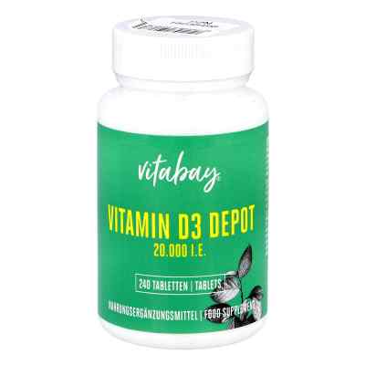 Vitamin D3 Depot 20.000 I.E. Cholecalciferol Tabletten