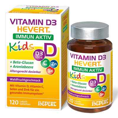Vitamin D3 Hevert Immun Aktiv Kids Lutschtabletten