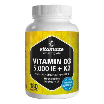 Vitamin D3 K2 5000 I.e./100 Μg Hochdosiert Tabletten
