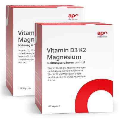 Vitamin D3 K2 Mg 2.000 I.E. Hartkapseln