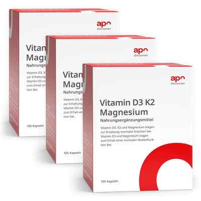 Vitamin D3 K2 Mg 2.000 I.E. Hartkapseln