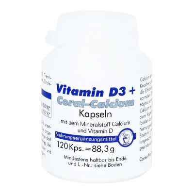 Vitamin D3+coral Calcium Kapseln 120 stk von Pharma Peter GmbH PZN 06075387
