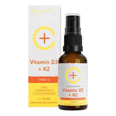 Vitamin D3+K2 hochdosiert vegan Spray