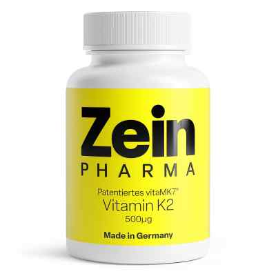 Vitamin K2 mit patentiertem vitaMK7®  500µg von ZEINpharma