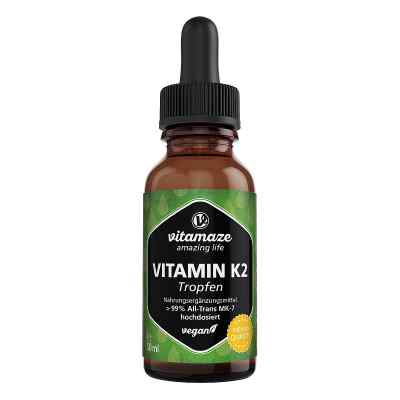 Vitamin K2 Mk7 Tropfen hochdosiert vegan